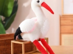 Plüüsist kurg – ülipehme kaisumänguasi 37 cm