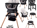 Multifunctional Rotating 6-in-1 High Chair for Children