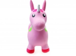 Bouncy animal - pink unicorn