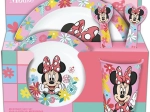Plastic dining set MINNIE, 5 pcs