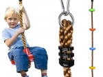 Garden Swing with Climbing Rope for Kids Kruzzel