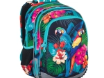 Topgal ELLY school backpack – macaw parrots