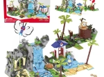 Mega Pokemoni džungliseiklus – 1362-osaline ehituskomplekt 4 figuuriga