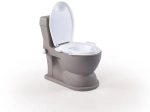 Kids’ XL Potty with Light and Sound Effects, Grey