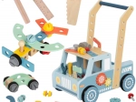 Puidust kõndimisauto ja mini-töökoda STEM TOOKY TOY