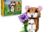 Creator 3-in-1 cute hamster with flower