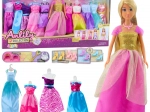 Suur moekomplekt Anlily nukk kleitide ja tarvikutega 24 tk