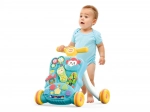 Interactive baby walker with adjustable speed