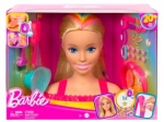 Barbie soengu- ja stiilimispea värvi muutvate salkudega, 20-osaline komplekt