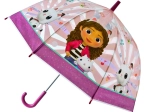 Children's umbrella Gabby's Dollhouse with cat motifs