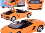 Interaktiivne metallist automudel Lamborghini Aventador Roadster