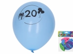 Inflatable balloons 30 cm with number 20 – set of 5 pcs