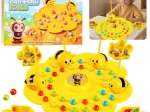 Magnetic family game Bees – catch the marbles